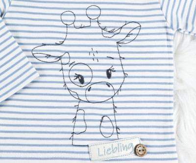 Megapack Giraffe Gina Redwork (Outlines) 10x10, 13x18, 16x26, 18x30