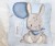 Hase Henri mit Ballon 13x18