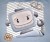 Roboter Rolli BUTTON + Gratis Patch Hi 13x18