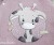 Giraffe Gilbert Button 16x26