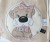 BUTTON Ottermädchen Ottilie mit Fisch 18x30