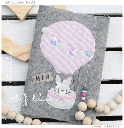 Hasi im Ballon 18x30