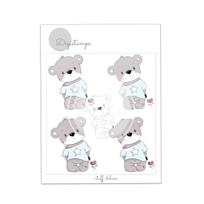 Digistamp Knuddelbär
