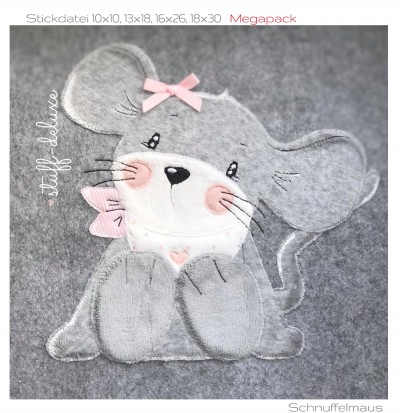 Megapack Schnuffelmaus 10x10, 13x18, 16x26, 18x30
