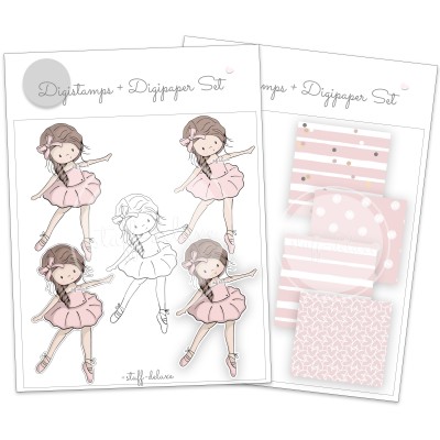 Digistamp Ballerina Mia 