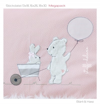 Megapack Baerli und Hasi 13x18, 16x26, 18x30